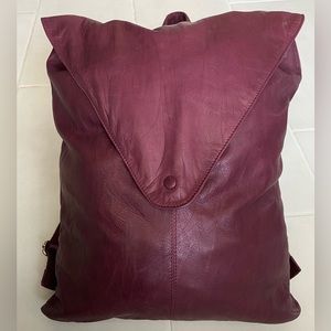 Osos soft leather backpack